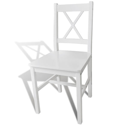 Dining Chairs 2 Pcs Pinewood