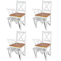 Dining Chairs 2 Pcs Pinewood