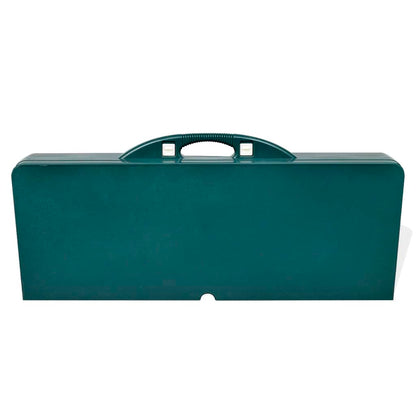 Foldable Camping Table Set With 4 Stools Aluminium Extra