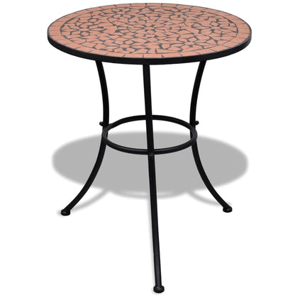 Bistro Table And White 60 Cm Mosaic