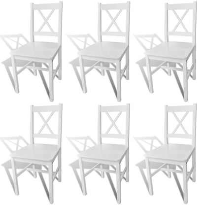 Dining Chairs 2 Pcs Pinewood