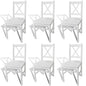 Dining Chairs 2 Pcs Pinewood