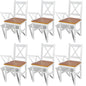 Dining Chairs 2 Pcs Pinewood