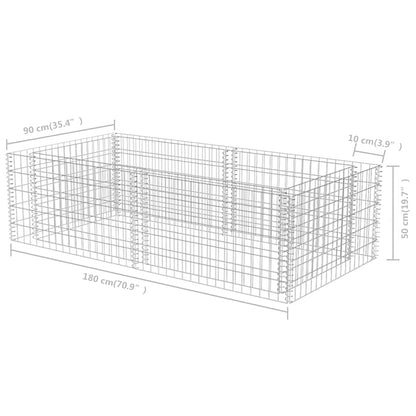 Gabion Planter Galvanised Steel