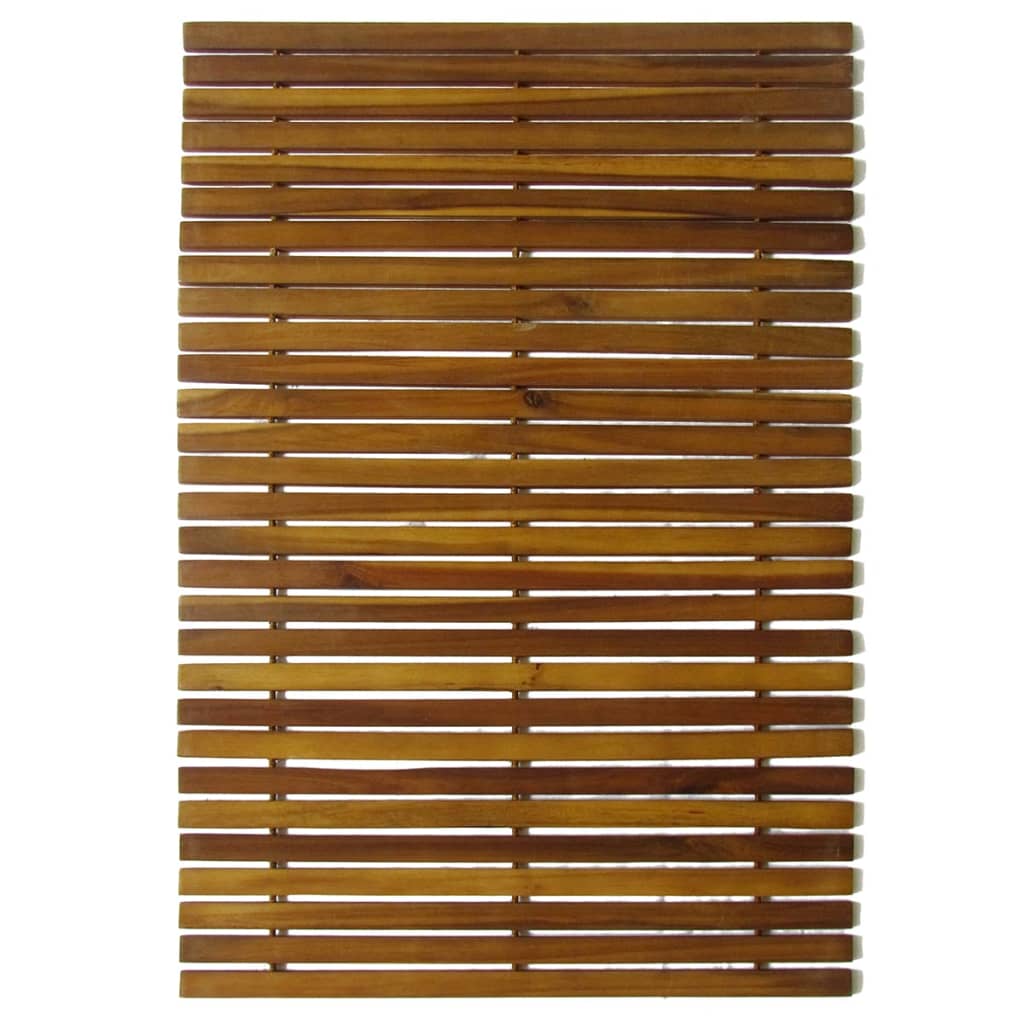 2 Pcs Acacia Bath Mat