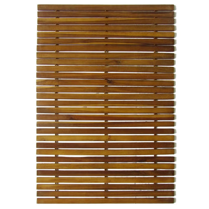 2 Pcs Acacia Bath Mat