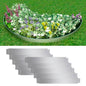 Lawn Fences 5 Pcs Galvanised Steel