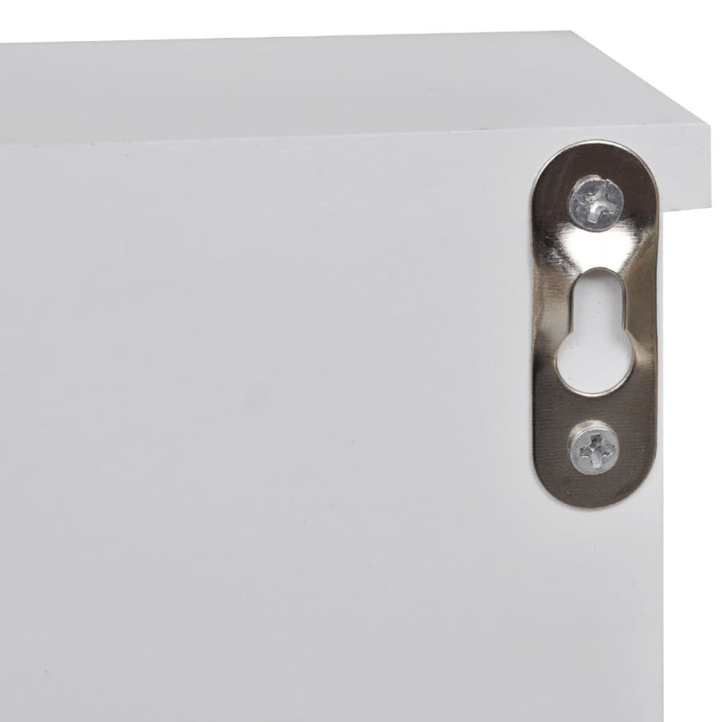 Wall Cabinet For Keys And Jewellery With Doors And Hooks