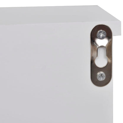 Wall Cabinet For Keys And Jewellery With Doors And Hooks
