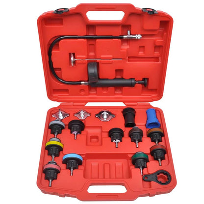 18 Pcs Radiator Pressure Tester Kit