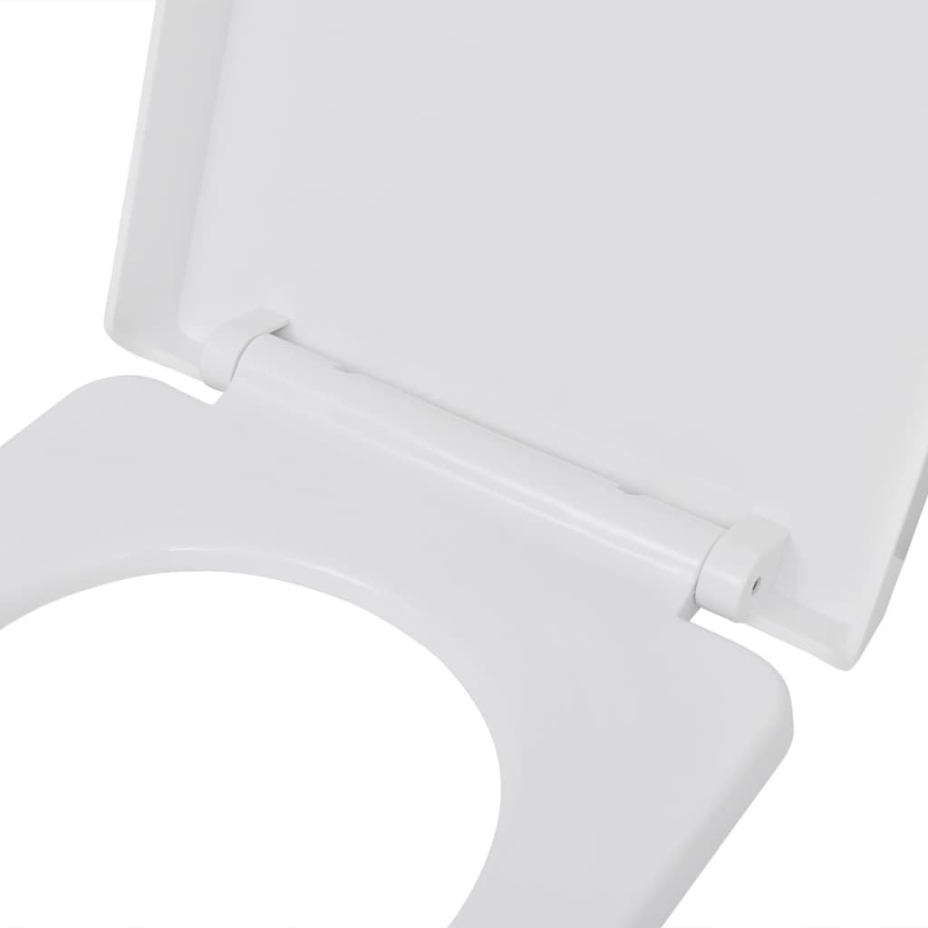 Soft-Close Toilet Seat With Quick-Release Design Square