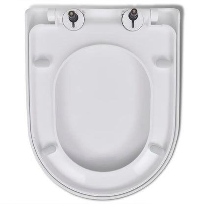 Soft-Close Toilet Seat With Quick-Release Design Square