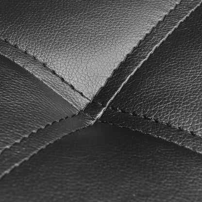 Chaise Longue With Pillow Faux Leather