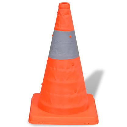 5 Pop-Up Traffic Cones 42 Cm