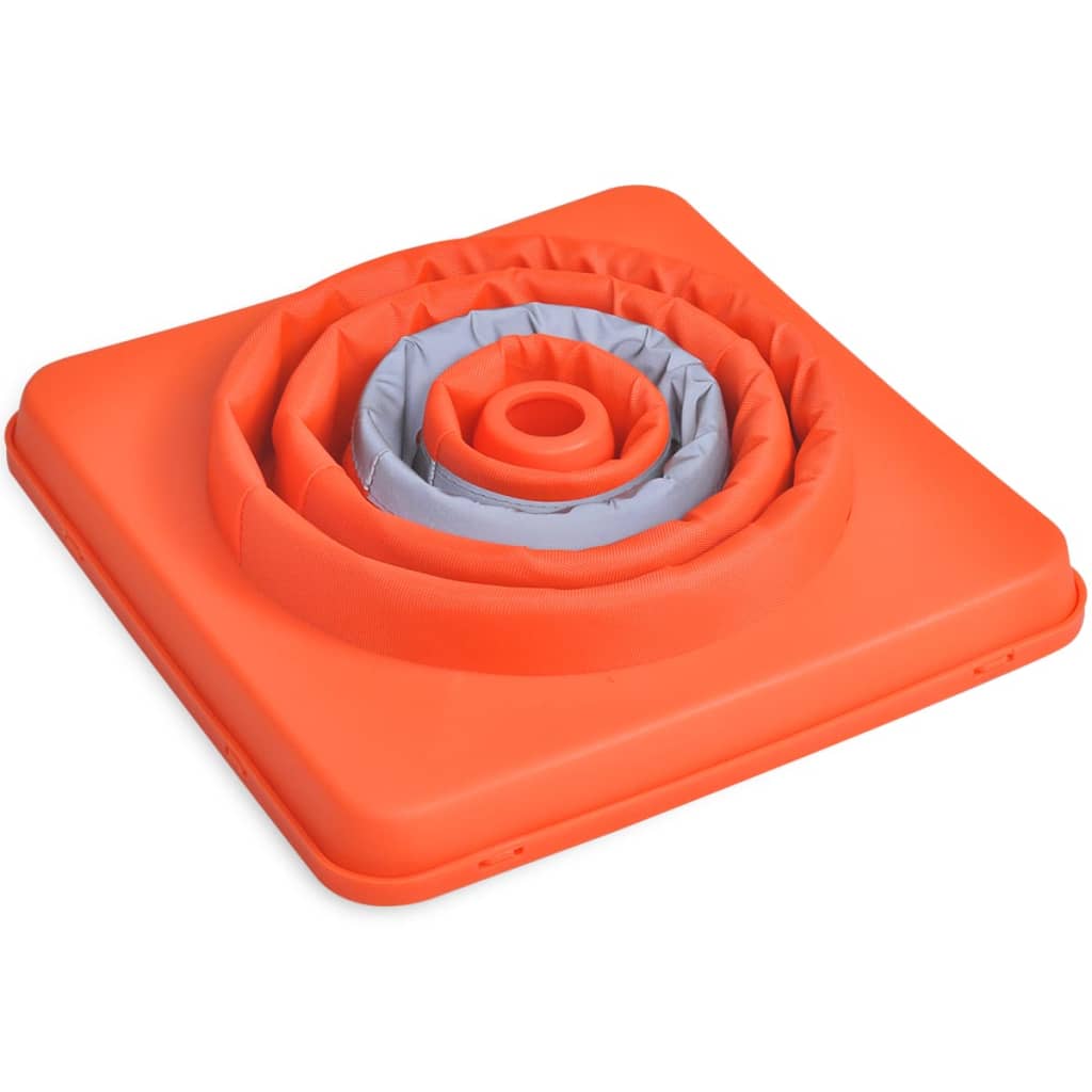 5 Pop-Up Traffic Cones 42 Cm