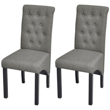 Dining Chairs 2 Pcs Fabric