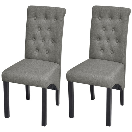 Dining Chairs 2 Pcs Fabric