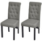 Dining Chairs 2 Pcs Fabric