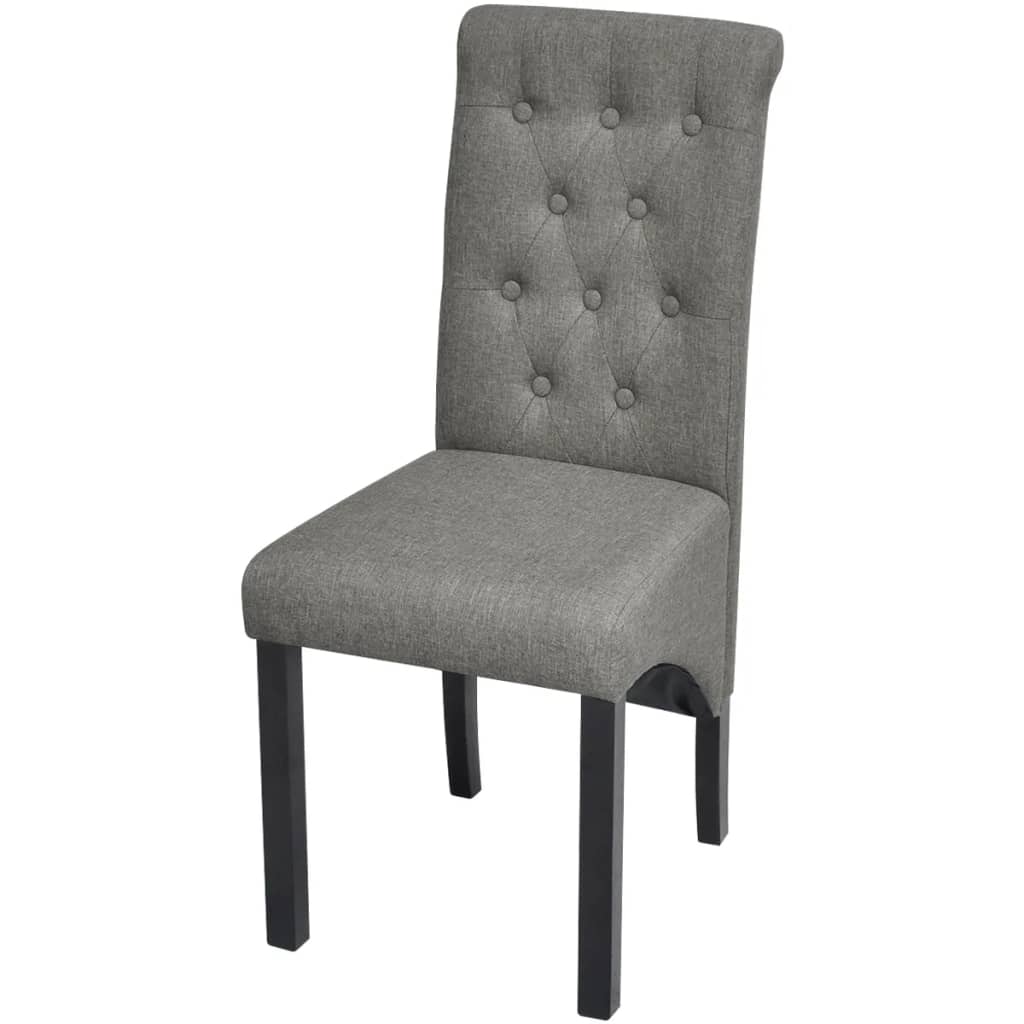 Dining Chairs 2 Pcs Fabric