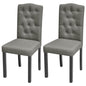 Dining Chairs 4 Pcs Fabric