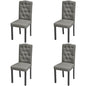 Dining Chairs 4 Pcs Fabric