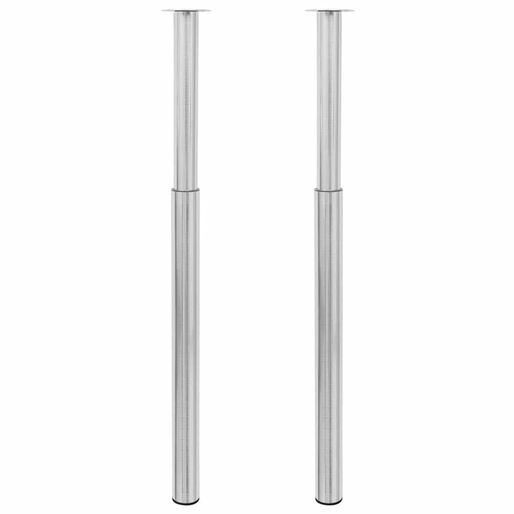 Telescopic Table Legs 2 Pcs 710 Mm-1100 Mm