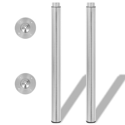 Telescopic Table Legs 2 Pcs 710 Mm-1100 Mm