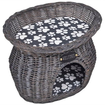 Willow Cat Tree Pet House/Bed/Scratching Post With Cushion