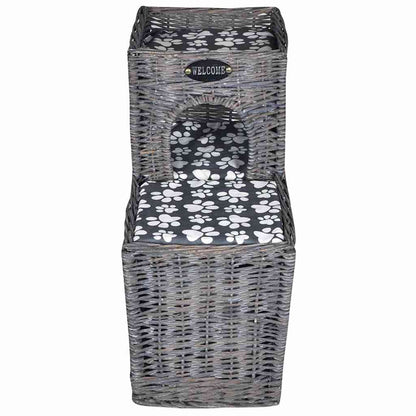 Willow Cat Tree Pet House/Bed/Castle/Scratching Post With Cushion