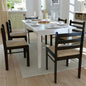 Dining Chairs 6 Pcs Solid Wood And Velvet
