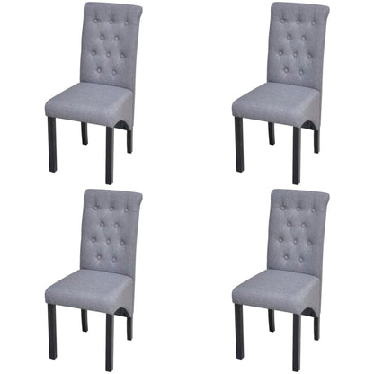 Dining Chairs 2 Pcs Fabric