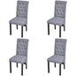 Dining Chairs 2 Pcs Fabric