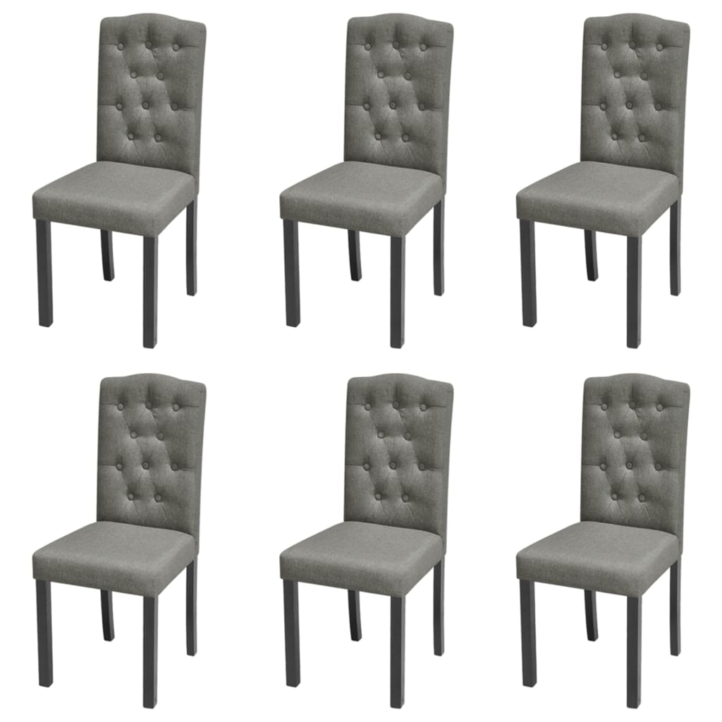 Dining Chairs 4 Pcs Fabric