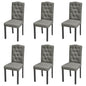Dining Chairs 4 Pcs Fabric