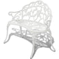 Garden Bench 99 Cm Cast Aluminium
