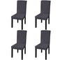 6 Pcs Straight Stretchable Chair Cover