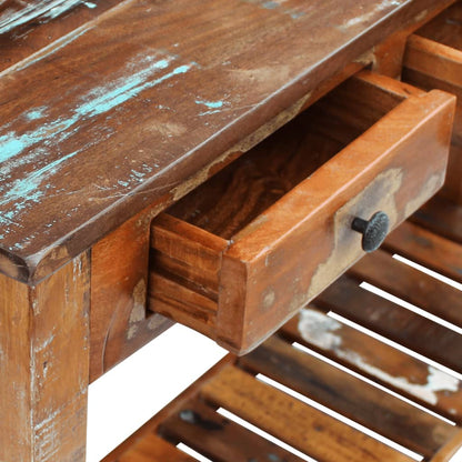 Console Table Solid Reclaimed Wood