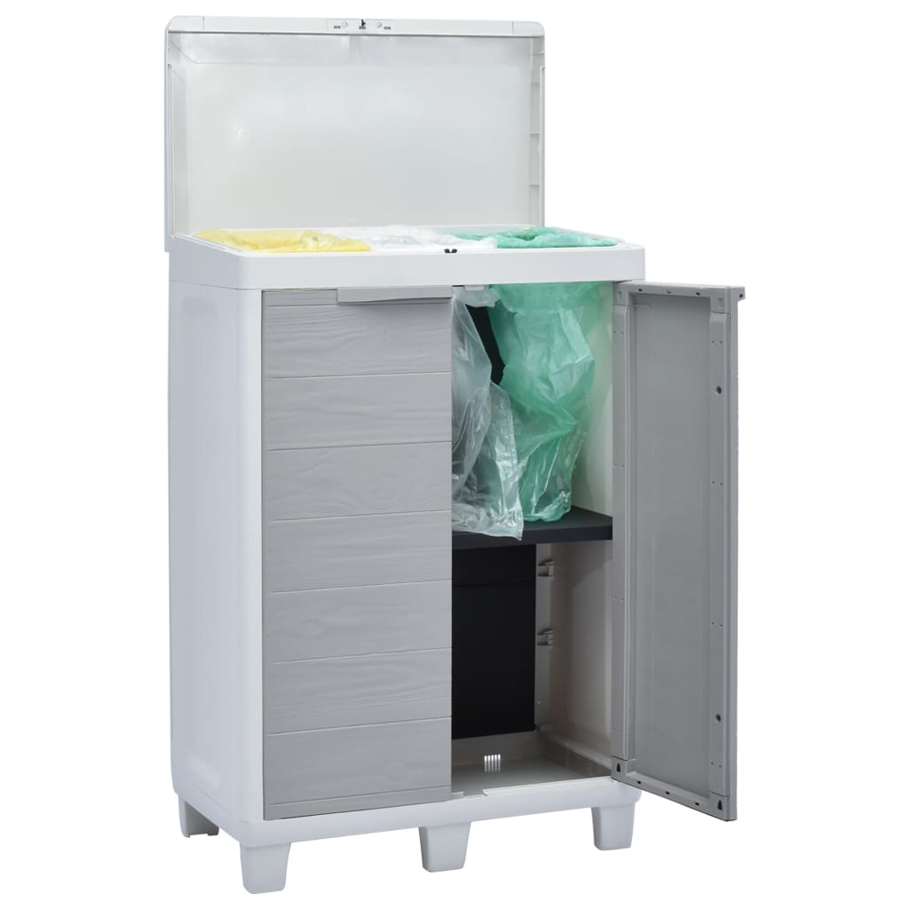 Garden Dustbin With 3 Bags 65X38X102 Cm