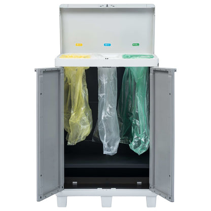 Garden Dustbin With 3 Bags 65X38X102 Cm