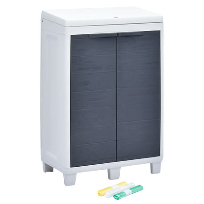 Garden Dustbin With 3 Bags 65X38X102 Cm