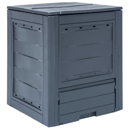 Garden Composters 2 Pcs Grey 60X60X73 Cm