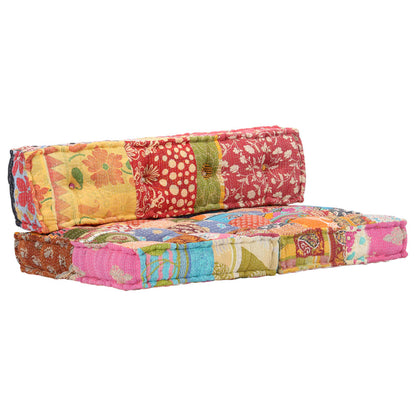 3-Seater Modular Pouffe Fabric