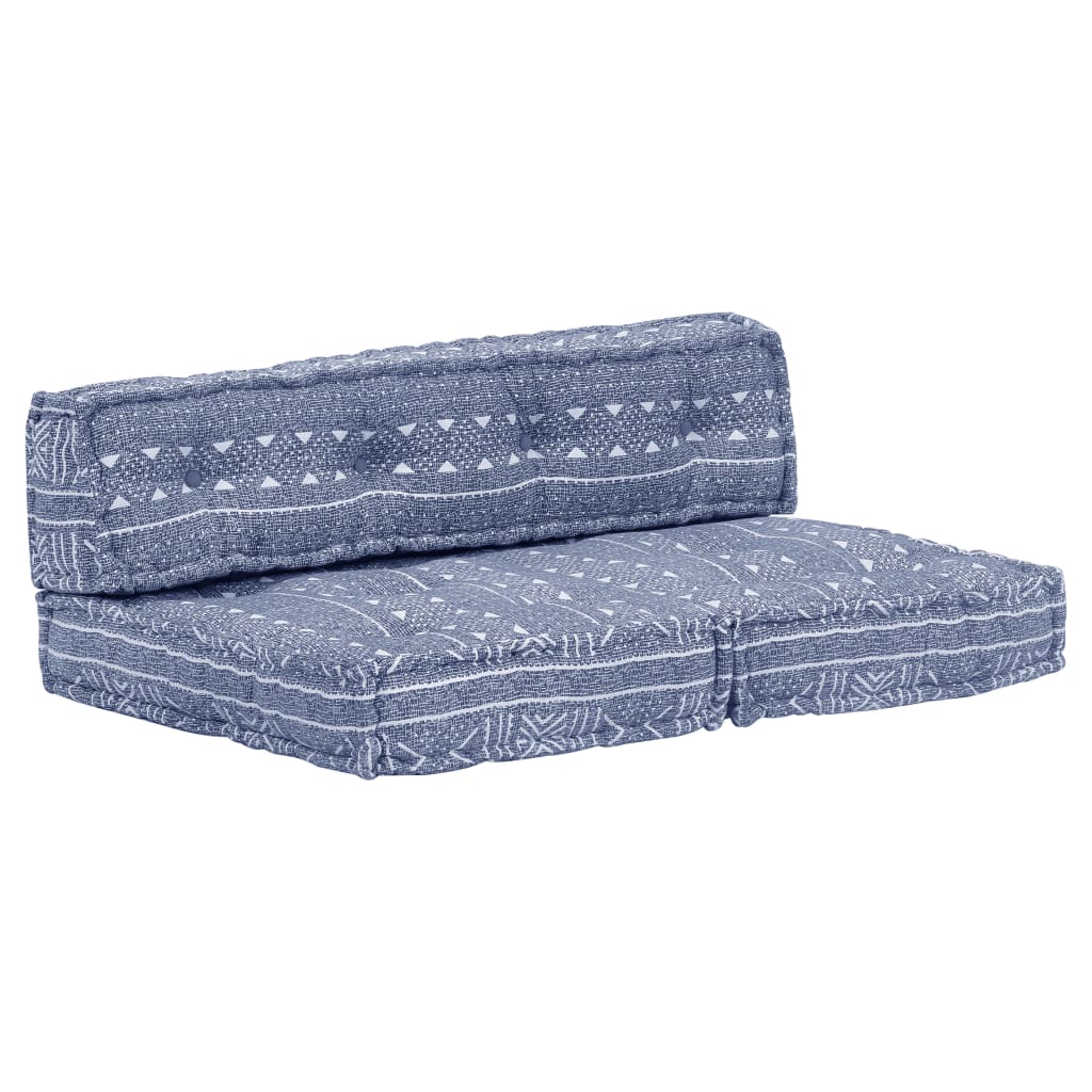 3-Seater Modular Pouffe Fabric
