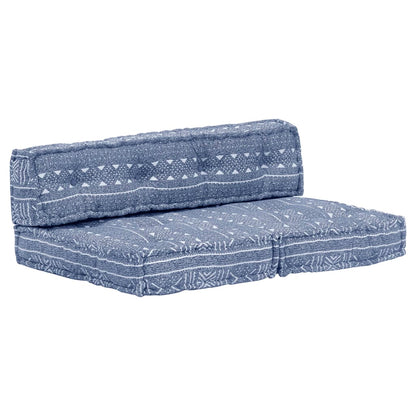 3-Seater Modular Pouffe Fabric