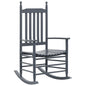 Rocking Chair With Curved Seat Wood