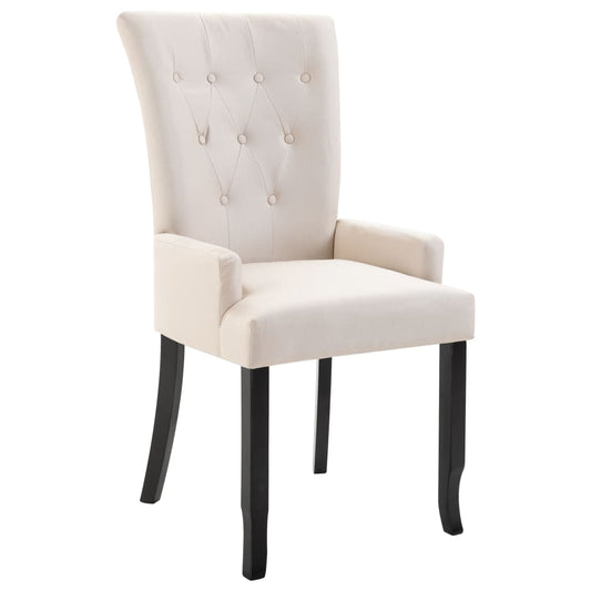 Dining Chair With Armrests Fabric