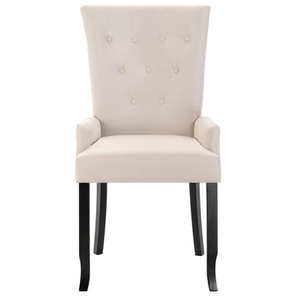 Dining Chair With Armrests Fabric