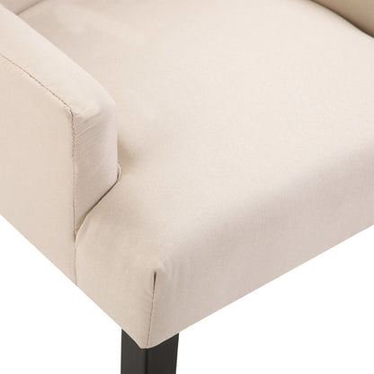 Dining Chair With Armrests Fabric