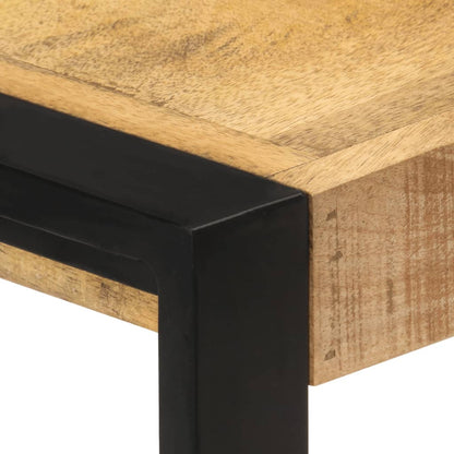 Side Cabinet 120X30X75 Cm Solid Mango Wood