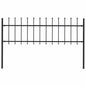 Garden Fence With Spear Top Steel 181X